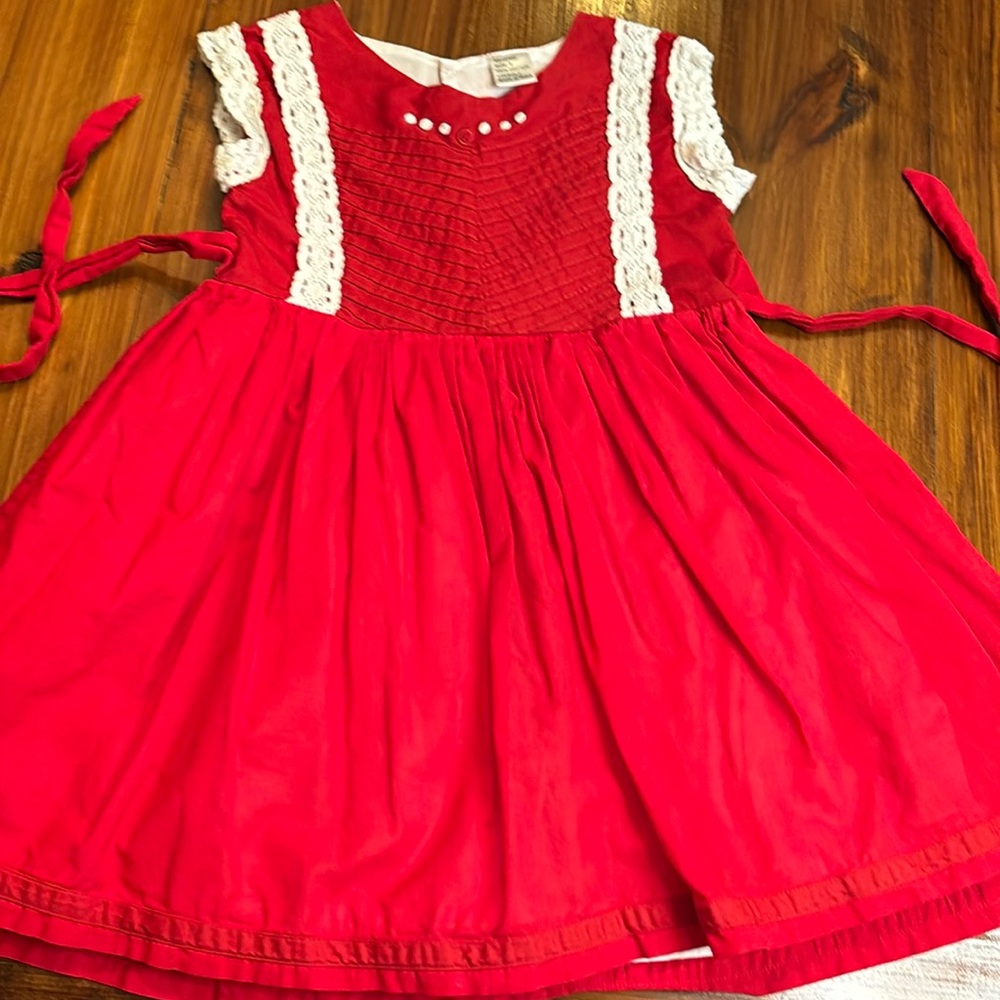 Little girls Wildling Red Dress